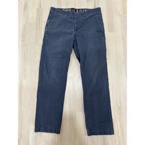 DIXXON FLANNEL COMPANY Gray D-Flexx Chinos Cotton Blend Sz 36